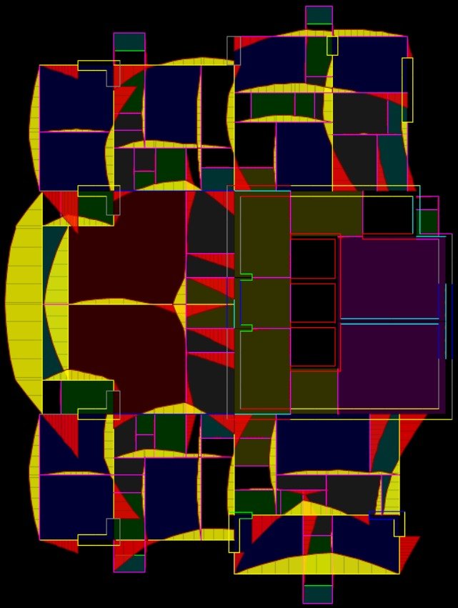 Anchor Sky ETABS tower framing