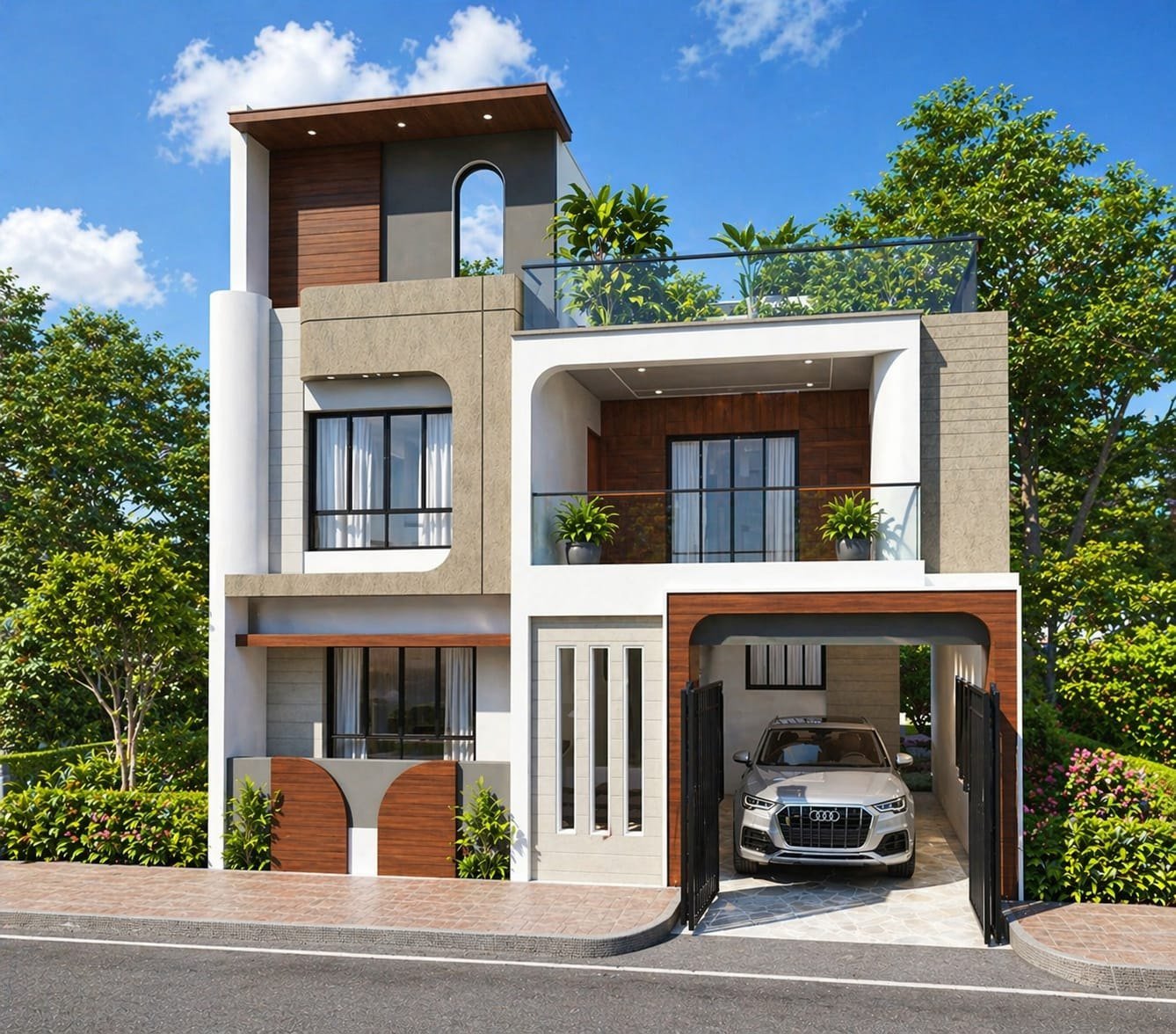 Sachin Katore Bungalow, Basmath